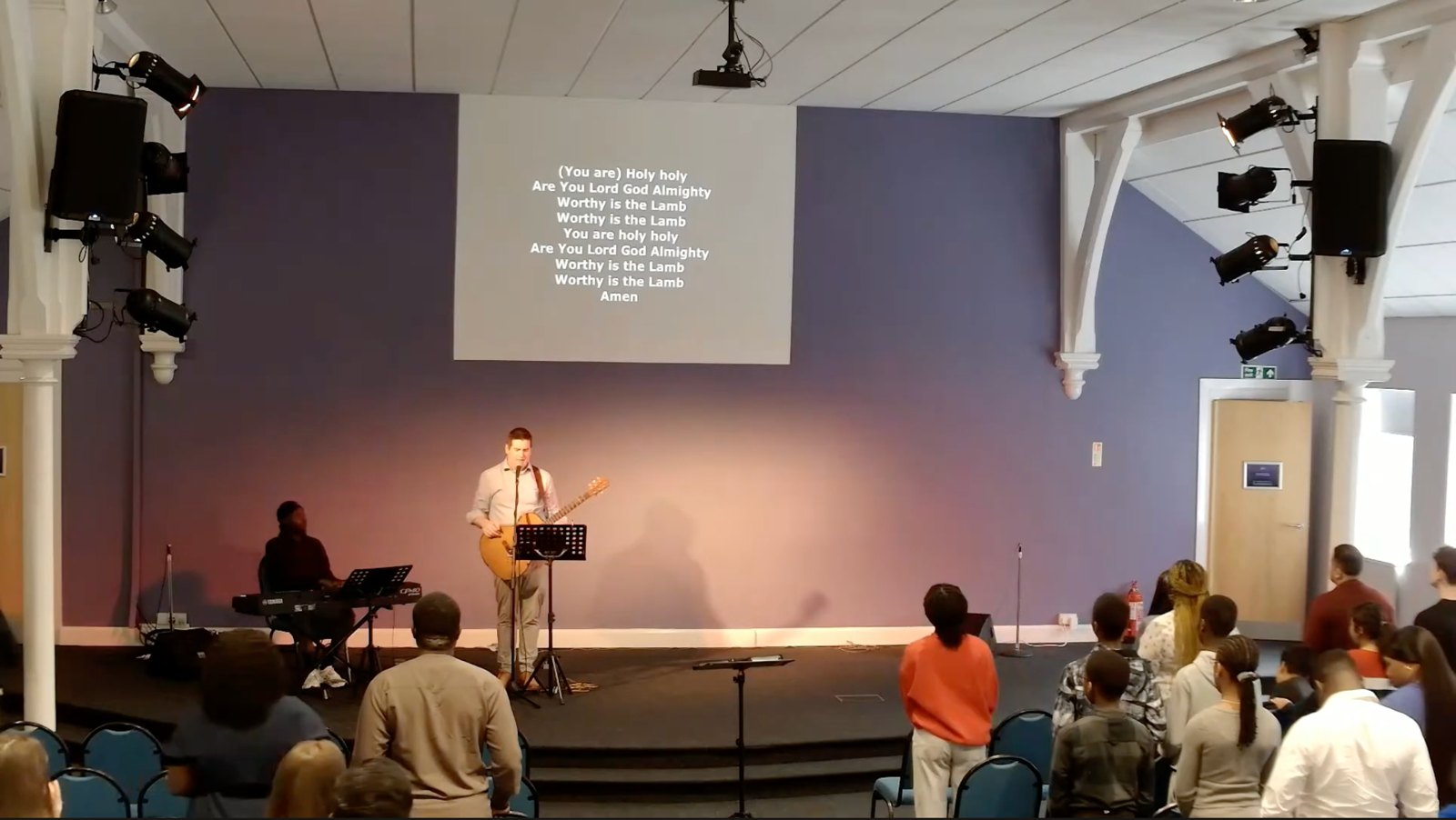 Worship at Sunderland Elim Church